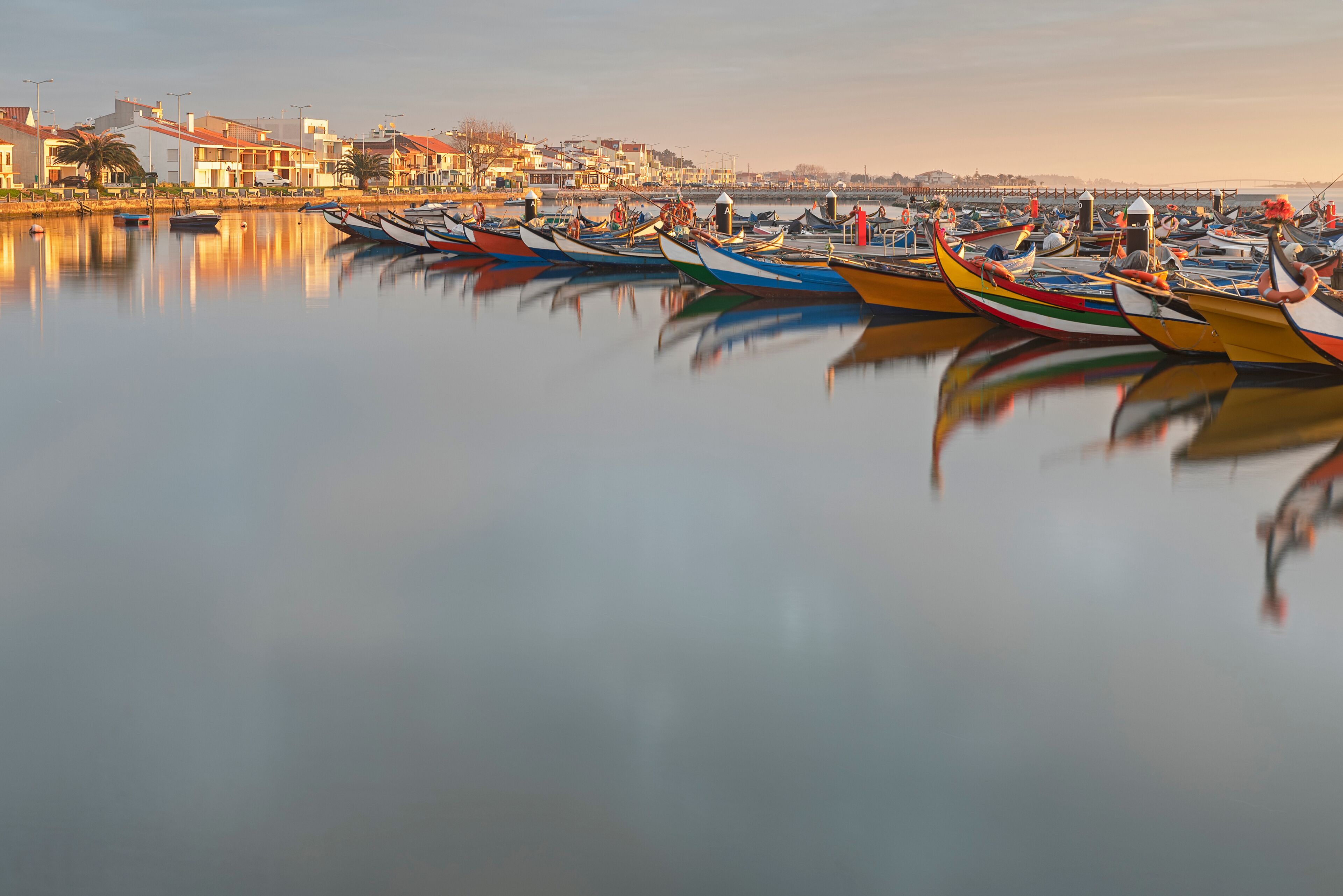 Torreira Marina on the Aveiro Lagoon in Portugal
