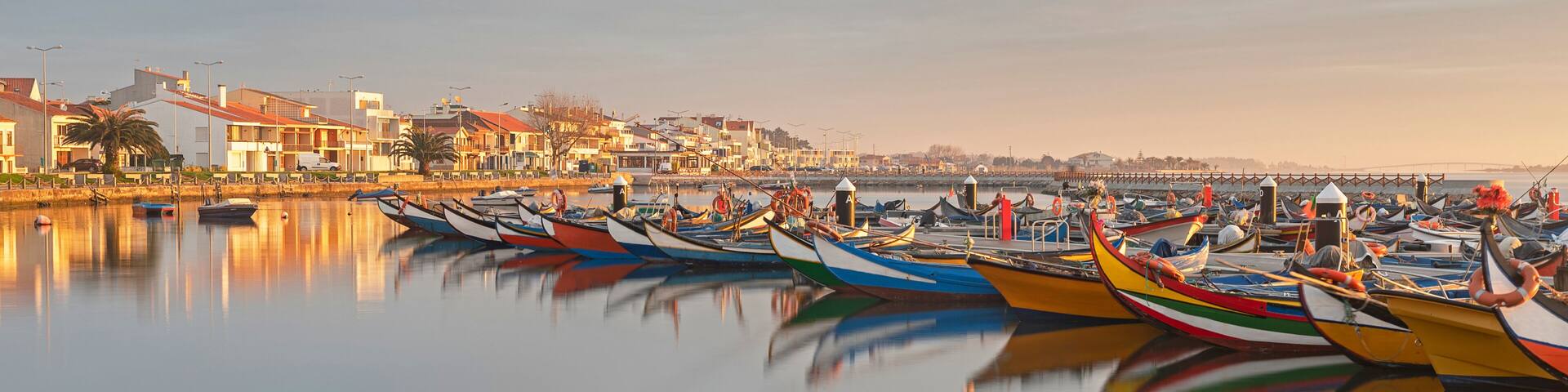 Torreira Marina on the Aveiro Lagoon in Portugal