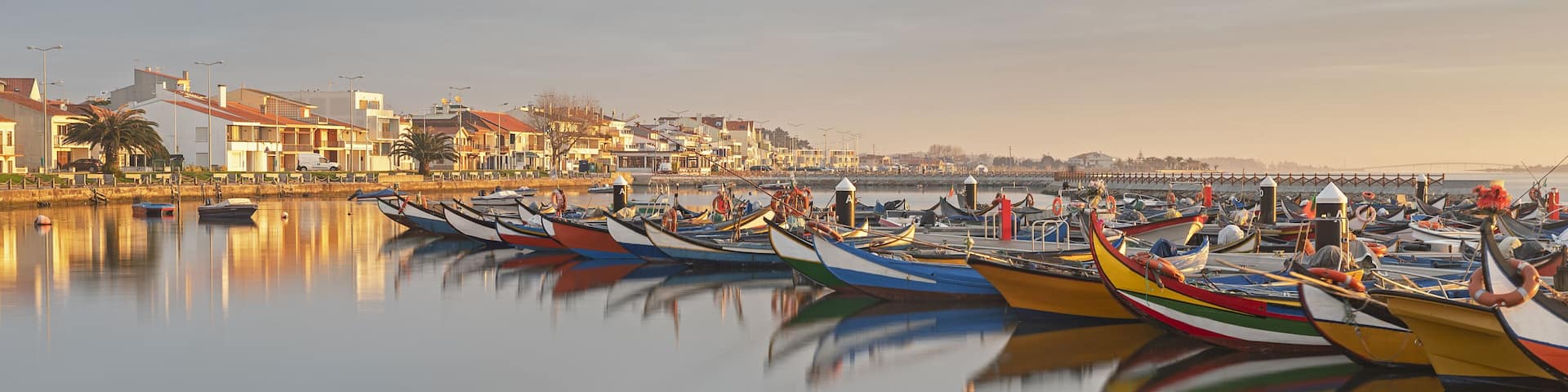 Torreira Marina on the Aveiro Lagoon in Portugal