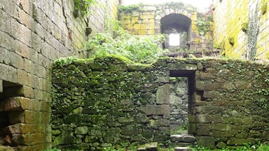 Pambre Castle inside, in Palas de Rei, Galicia, Spain.