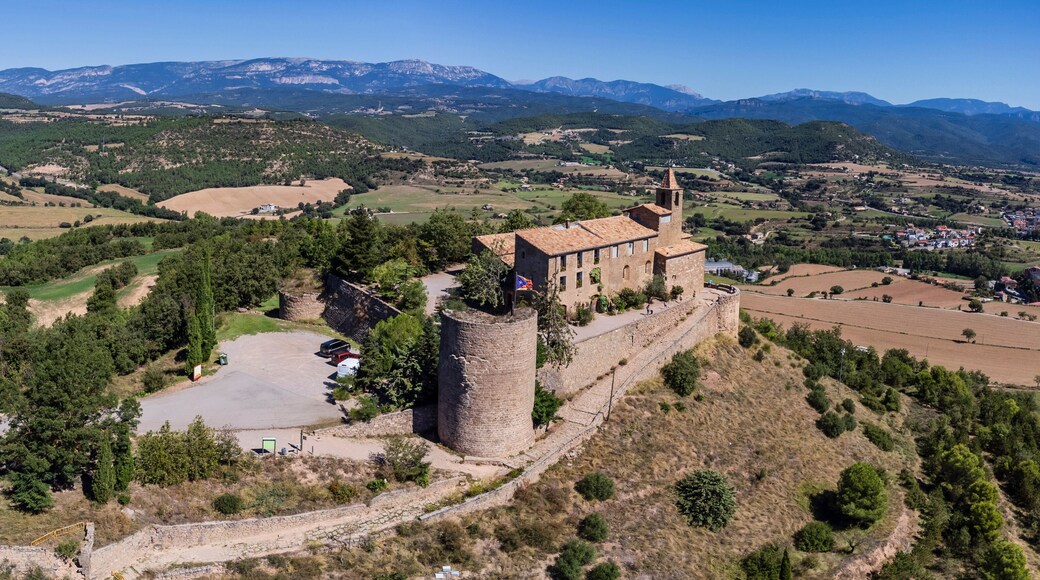 Solsona castle, Castellvell d'Olius, year 957, Solsonés region, Catalonia, Spain