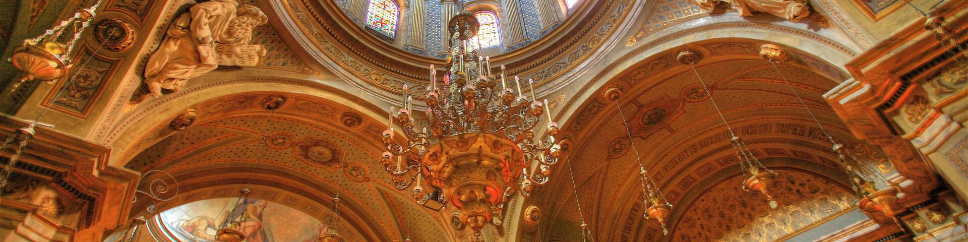 Interior de la Catedral de Santa Maria de Solsona (Catalunya). This is a photo of a monument indexed in the Catalan heritage register of Béns Culturals d'Interès Nacional and the Spanish heritage register of Bienes de Interés Cultural under the reference RI-51-0000691.