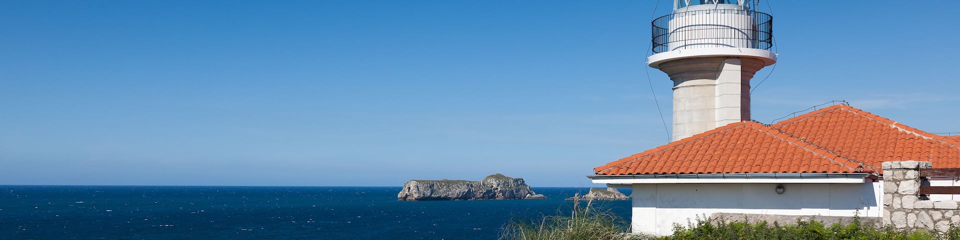 Lighthouse of Suances, Cantabria, Spain