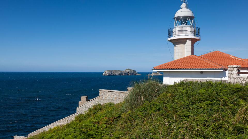 Lighthouse of Suances, Cantabria, Spain