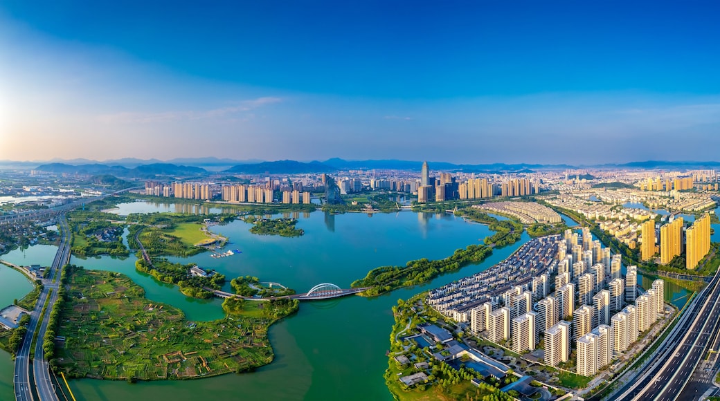 Didang Lake Park, Shaoxing, Zhejiang, China