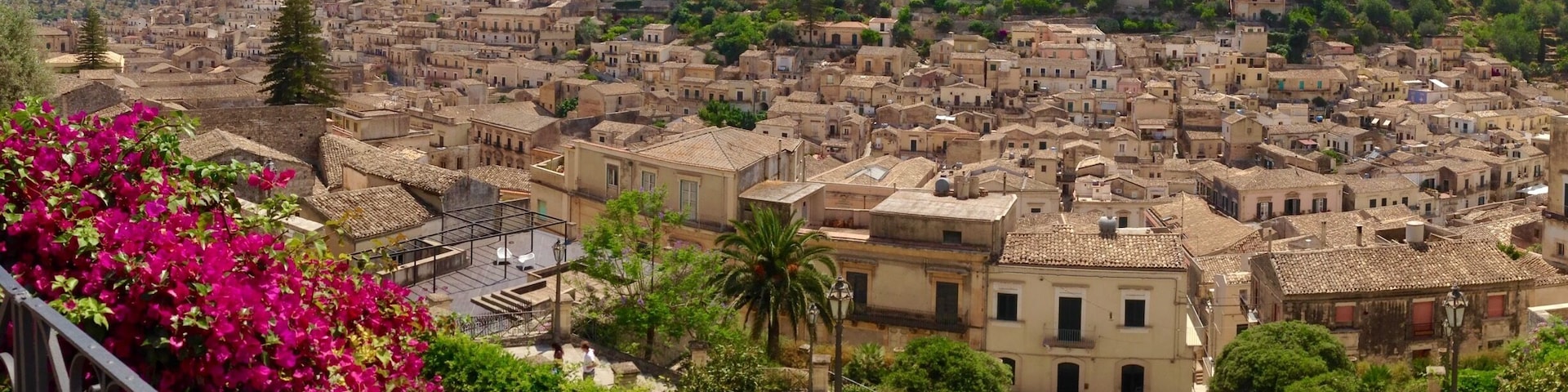 Modica, view from Duomo di San Giorgio