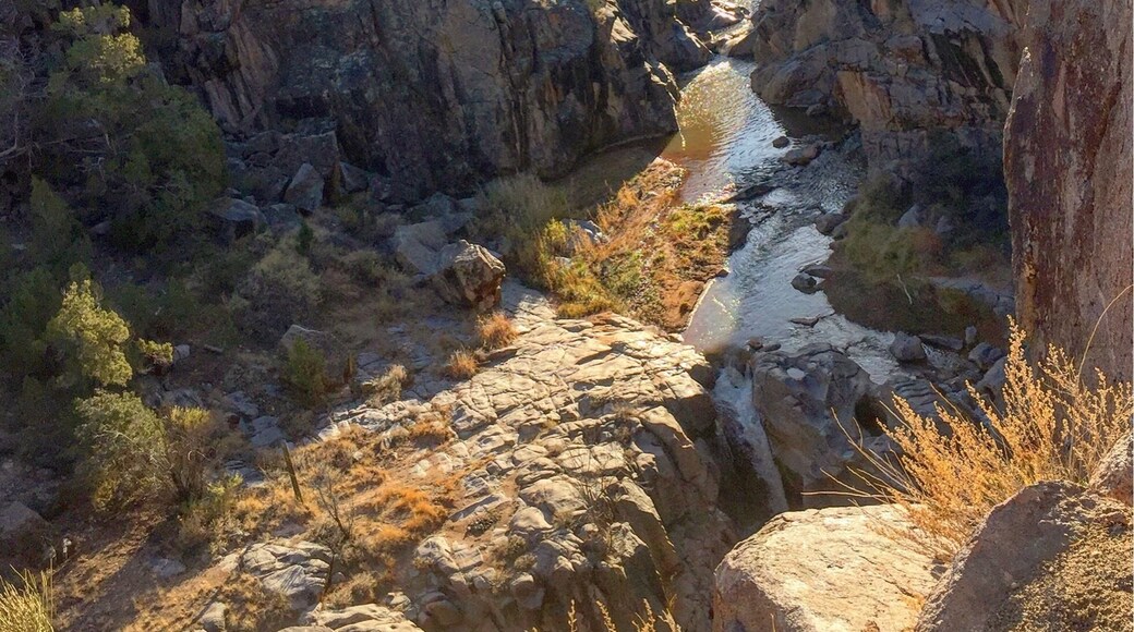 The Potholes area in Escalante Canyon is a narrow, deep canyon with walls ranging from 30
to 100 feet. The canyon is located just upstream from the Captain Smith Cabin site. The canyon’s constricted water flow has carved out a variety of potholes in the rock. At low water levels, the potholes offer places to splash and swim.
During turbulent spring runoff, the waters would be fatal to swimmers, but extreme kayakers flock to the area to challenge the IV Class rapids. Jumping from canyon walls to pools has resulted in numerous accidents and at least five deaths over the last 12 years.
#goexplore #outdoorlife #coloradolife #adventurelife #exploremore #hiking #historicalplace