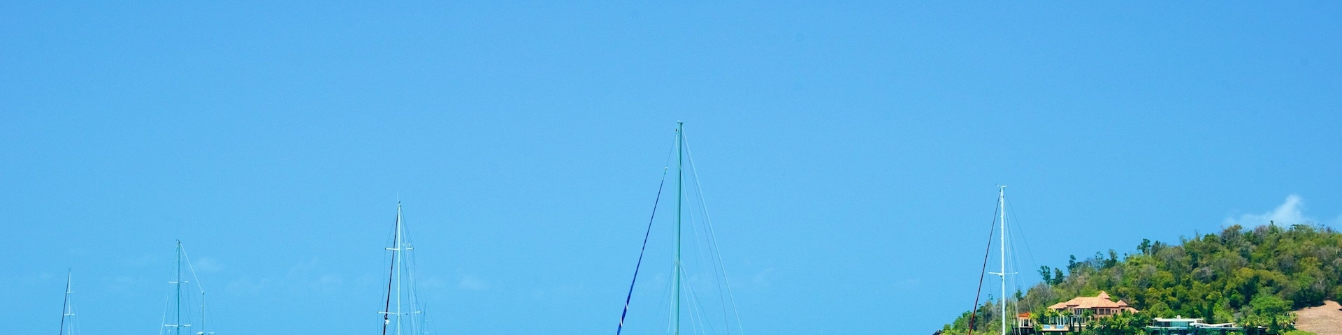 Whitsundays which includes boating, landscape views and sailing