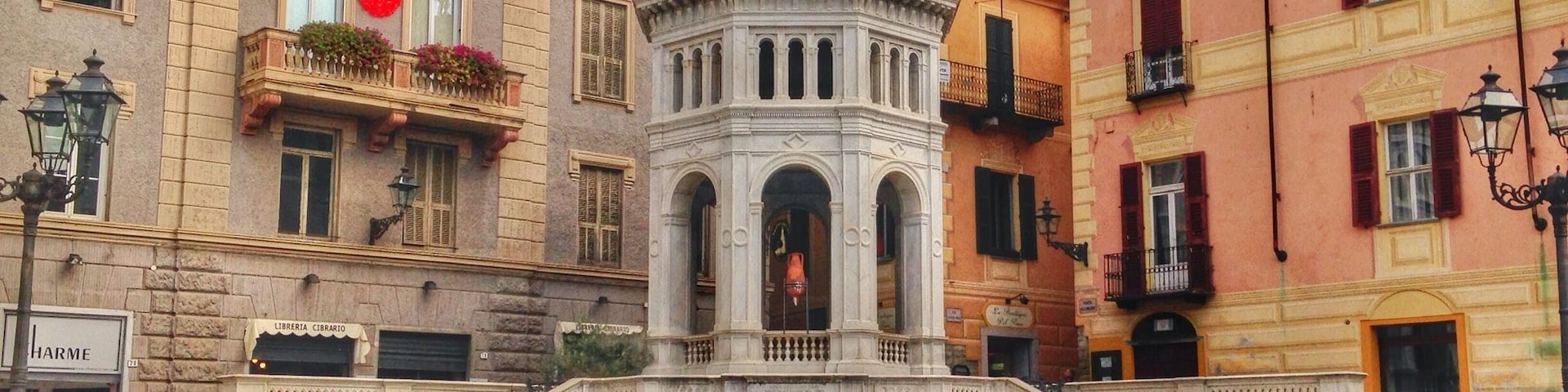 La Bollente spring in Acqui Terme, located in the center of town and a spot where water reaches 75 degrees Celsius. Locals drink from the water and use it for other healing purposes. You can find great spa products in this region because of their natural mineral hot springs.