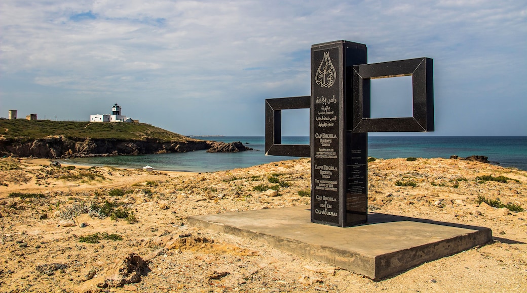 Cap Angela: Majestic Rocky Cape of the Mediterranean in Bizerte, Tunisia