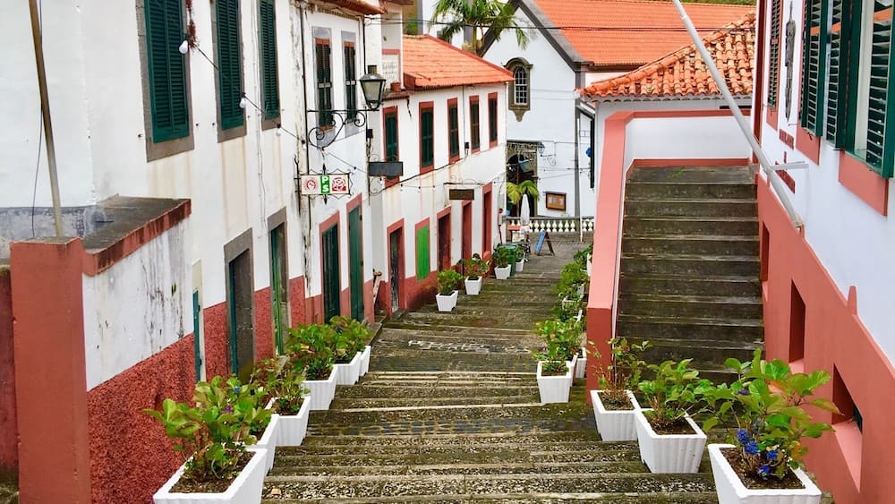A hidden village in Madeira.