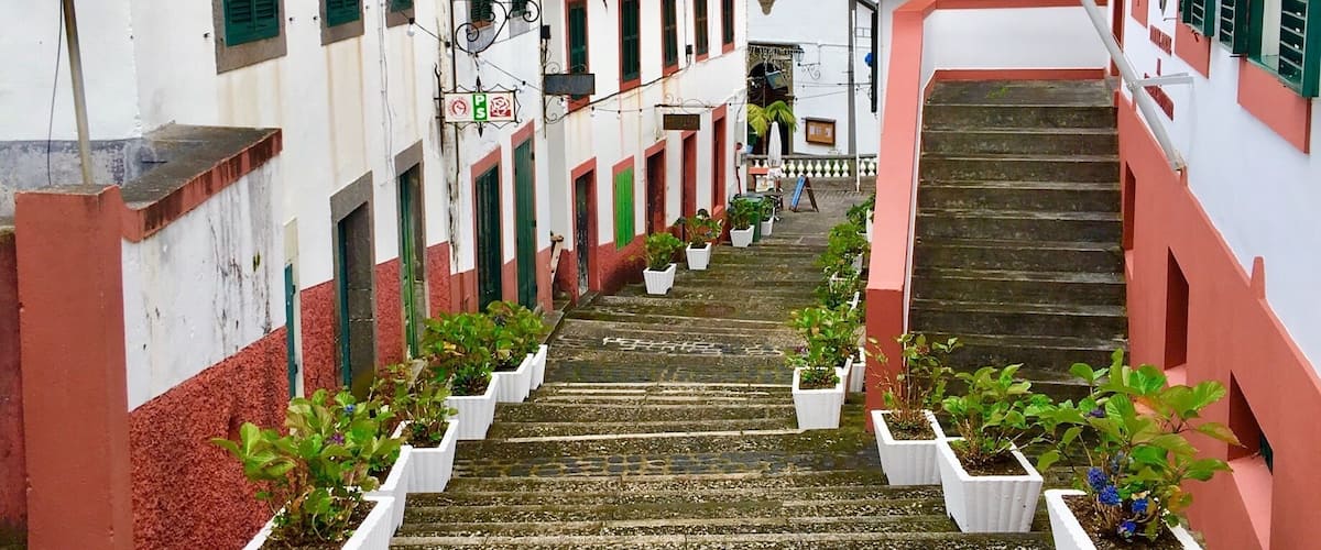 A hidden village in Madeira.