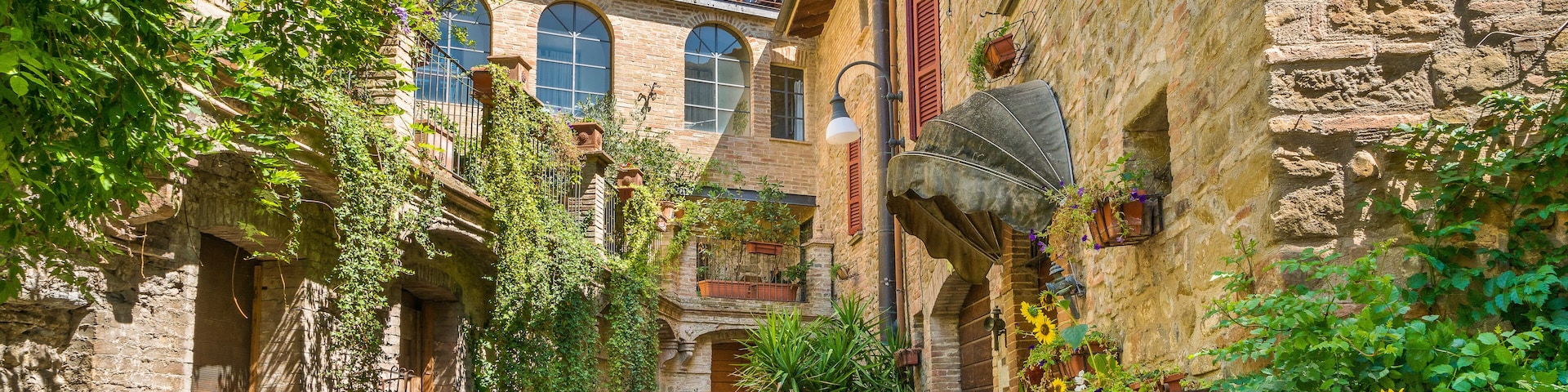 Bettona, picturesque village in the Province of Perugia. Umbria, central Italy.