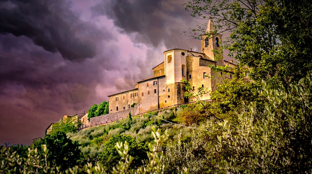 View of Bettona, Italy