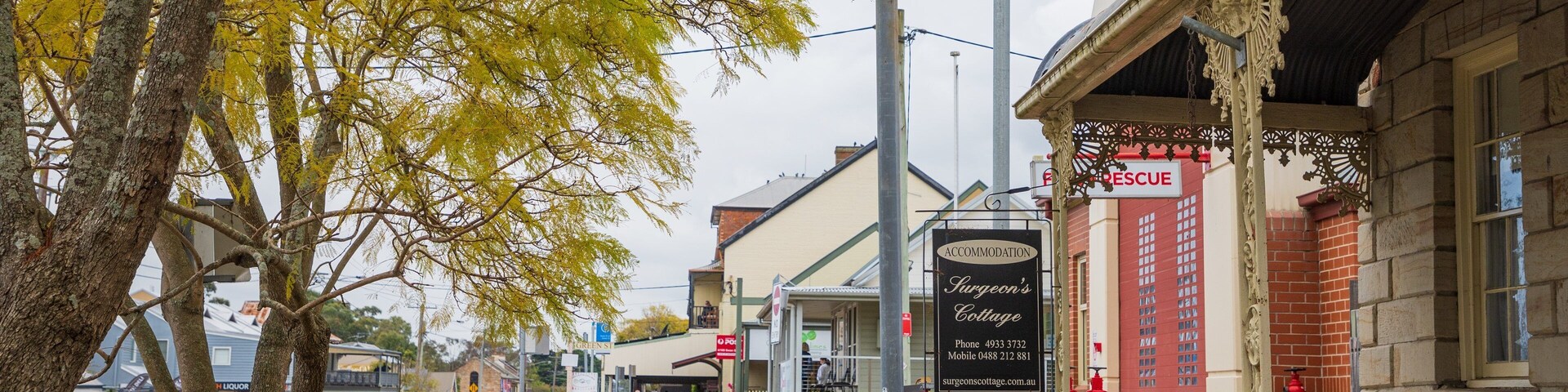 Morpeth featuring a small town or village