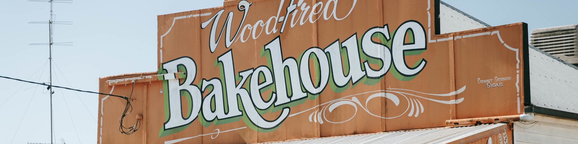 Blackbutt featuring signage