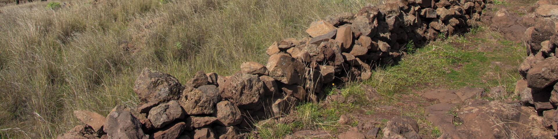 A picture taken during walking GR 132 in La Gomera, Canary Islands, Spain