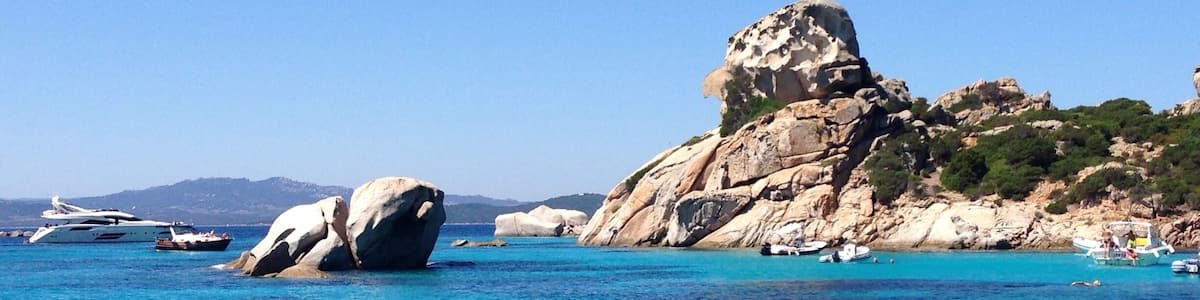 If you got a lucky ticket and destination is Sardinia, be sure not to miss this place! Perfect for sailing, swimming, snorkeling, or just sitting & trying to believe that you're really seeing this beauty with your own eyes.. For those traveling on budget, get a day-cruise that departs from Palau or Cannigione, it will be one of best-remembered moments of your life! #waterlust #sardegna #italy #yachting