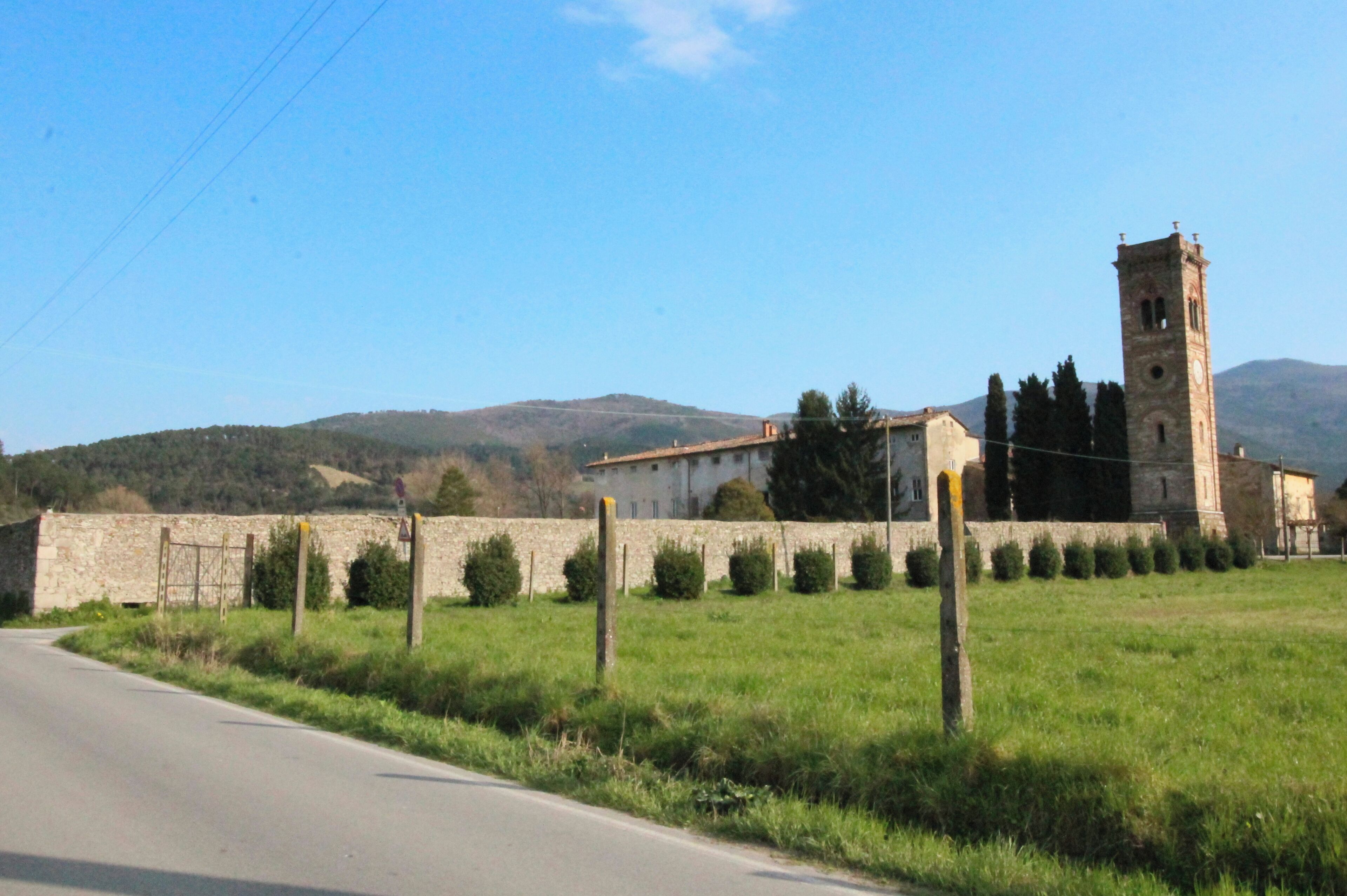 Church San Bartolomeo (before San Salvatore), Badia di Cantignano, hamlet of Capannori, Province of Lucca, Tuscany, Italy