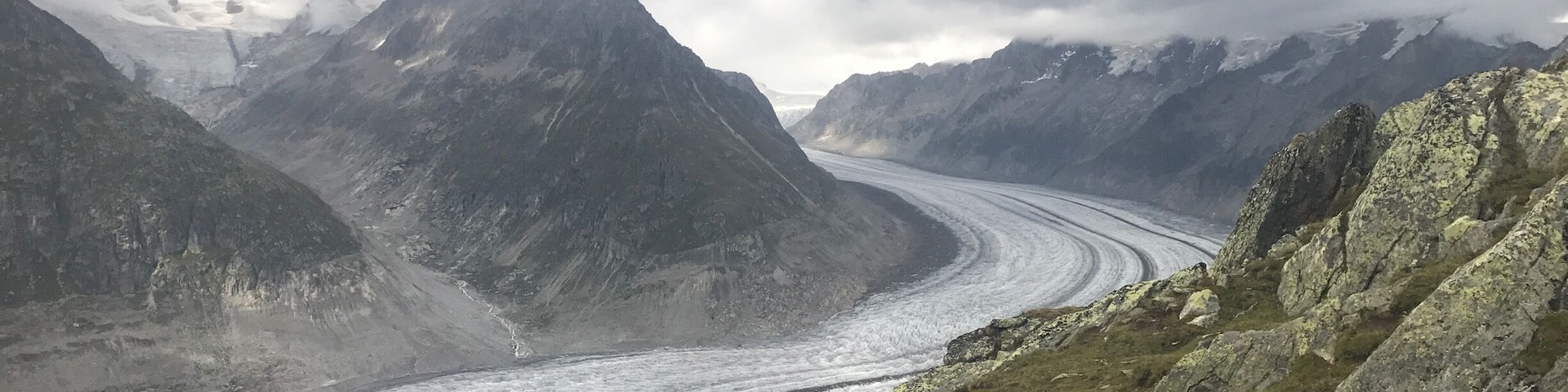 Aletsch Glacier viewed from Bettermhorn (Swiss Alps) #TakeAHike