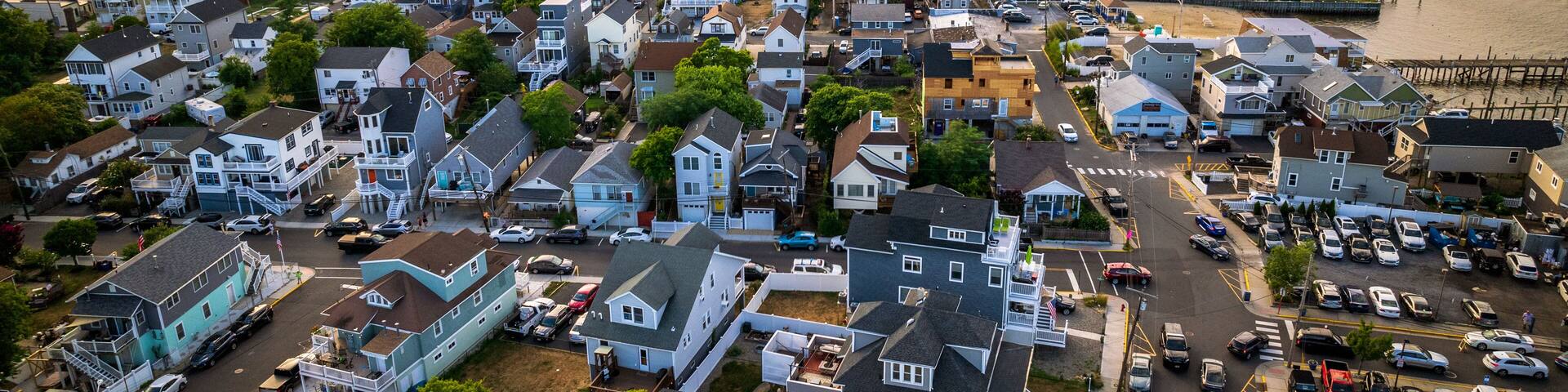 Aerial Drone of Atlantic Highlands New Jersey