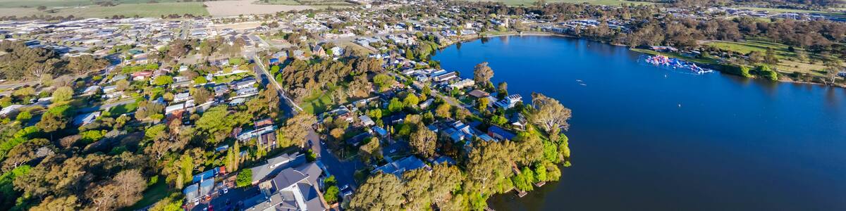Nagambie Town Views in Australia