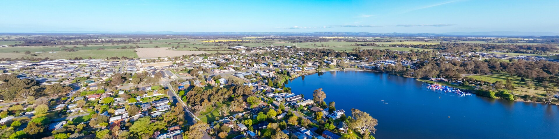 Nagambie Town Views in Australia