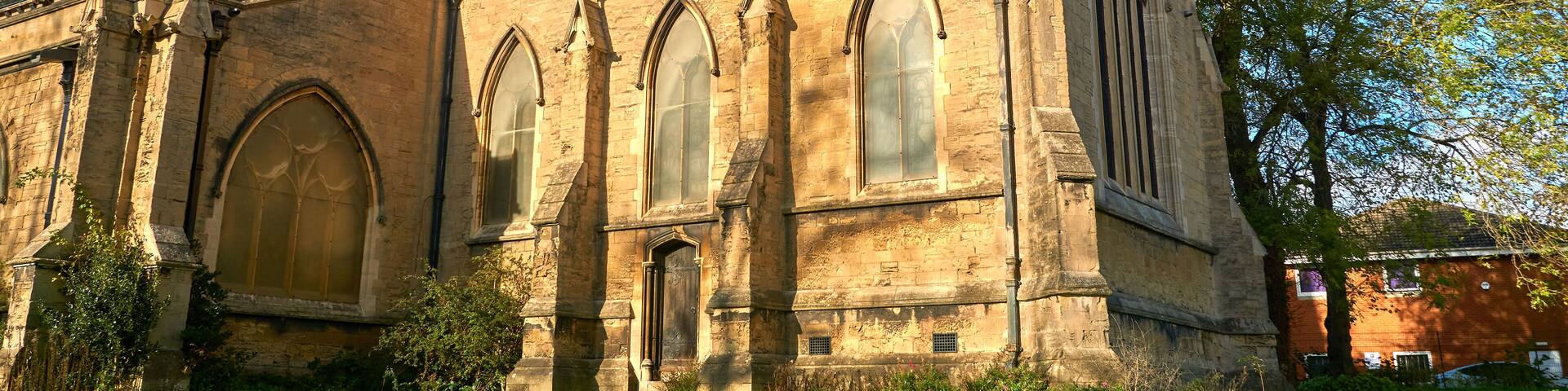 St Johns church in Mansfield, Nottinghamshire, UK