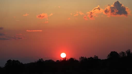 "One day, I saw 43 sunsets..."