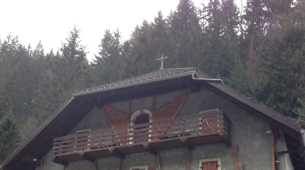 Old house in the alp.