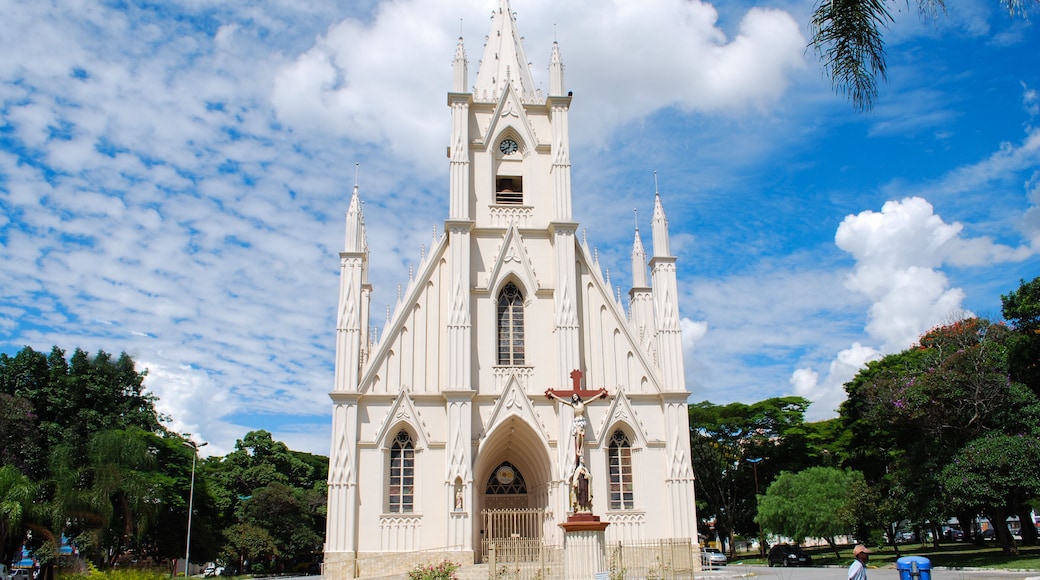 Taubaté, São Paulo, Brazil - April 5, 2009 - Sanctuary of Santa Terezinha, the largest church in Taubaté.