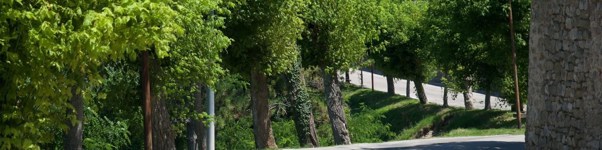 Montefalco which includes a small town or village