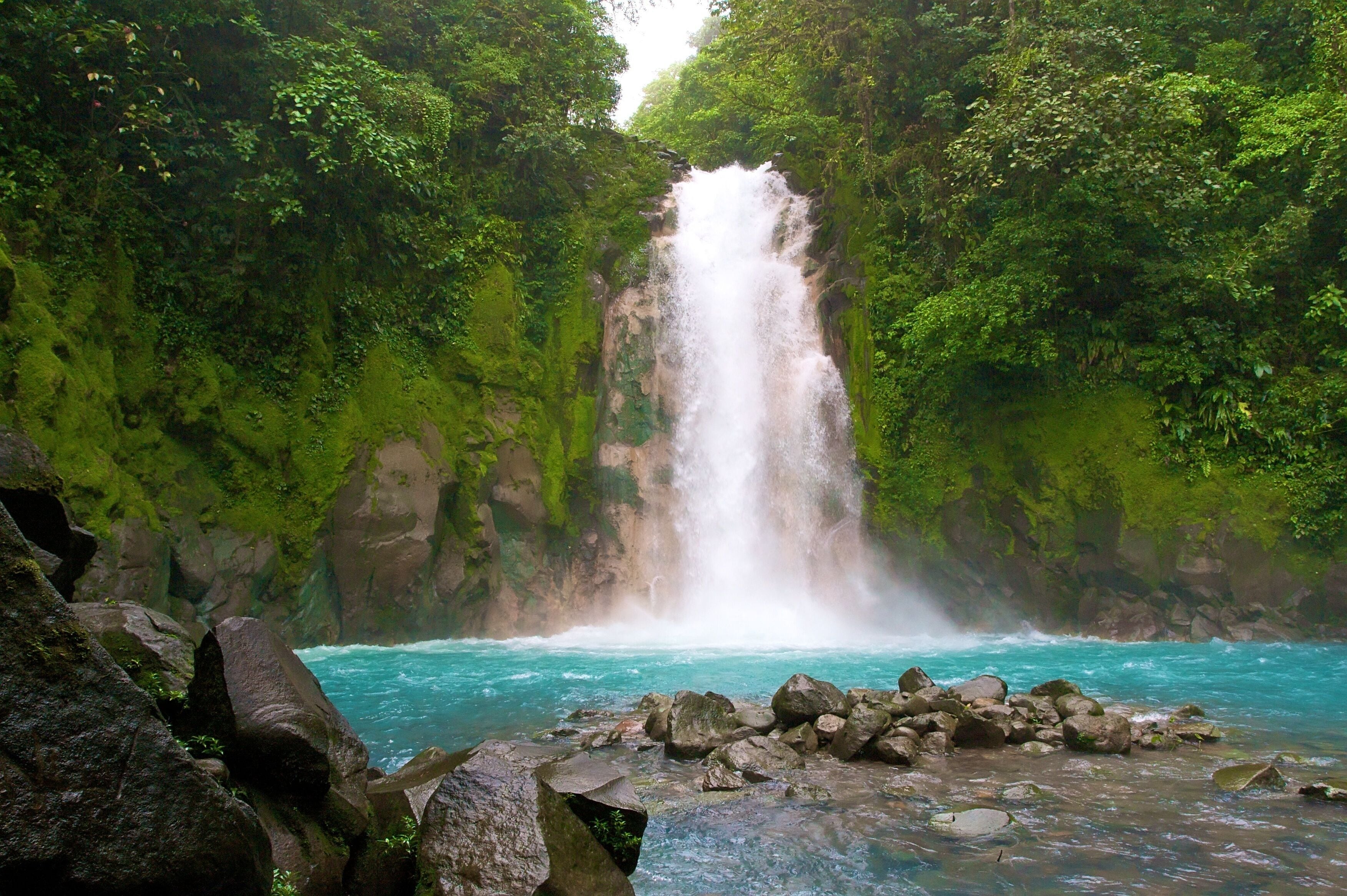 celestial water fall, La Fortuna, Costa Rica