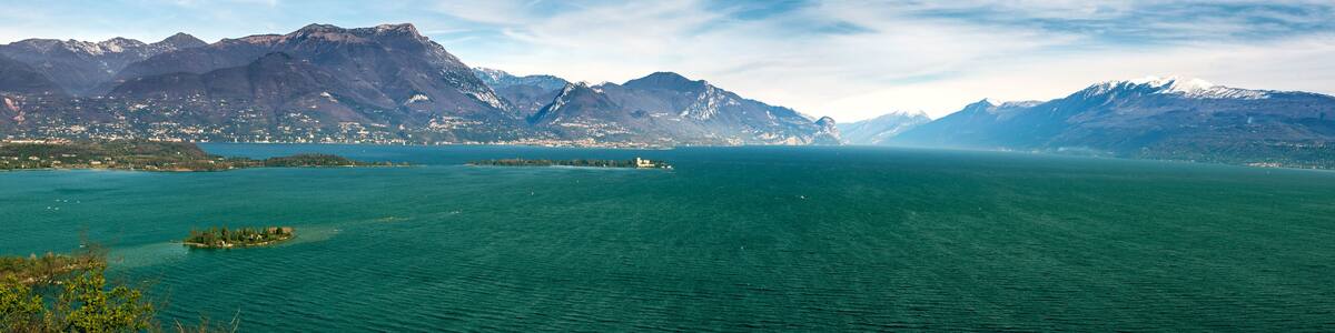 coast of garda lake, desencano, italy (La Rocca, Isolda di san B
