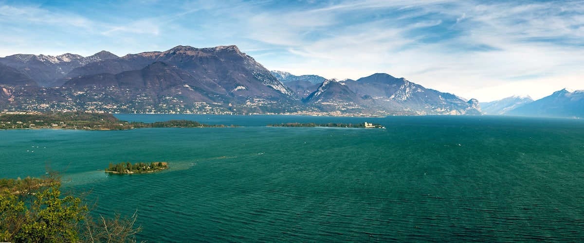 coast of garda lake, desencano, italy (La Rocca, Isolda di san B