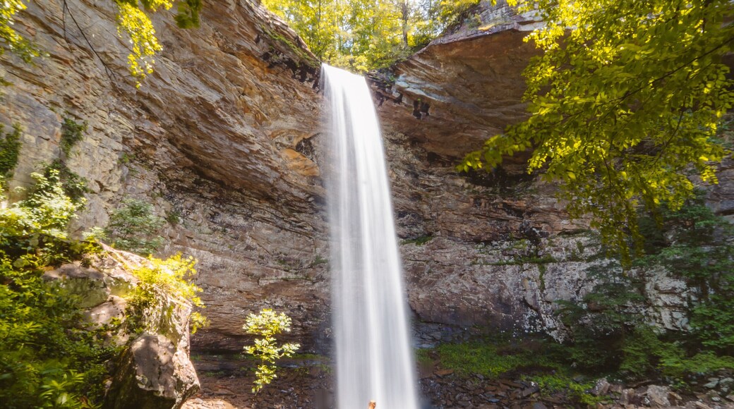Ozone falls deep in spring.