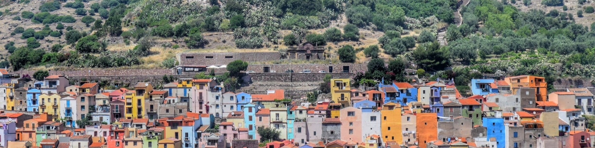 Colors of Bosa e il Castello Malaspina