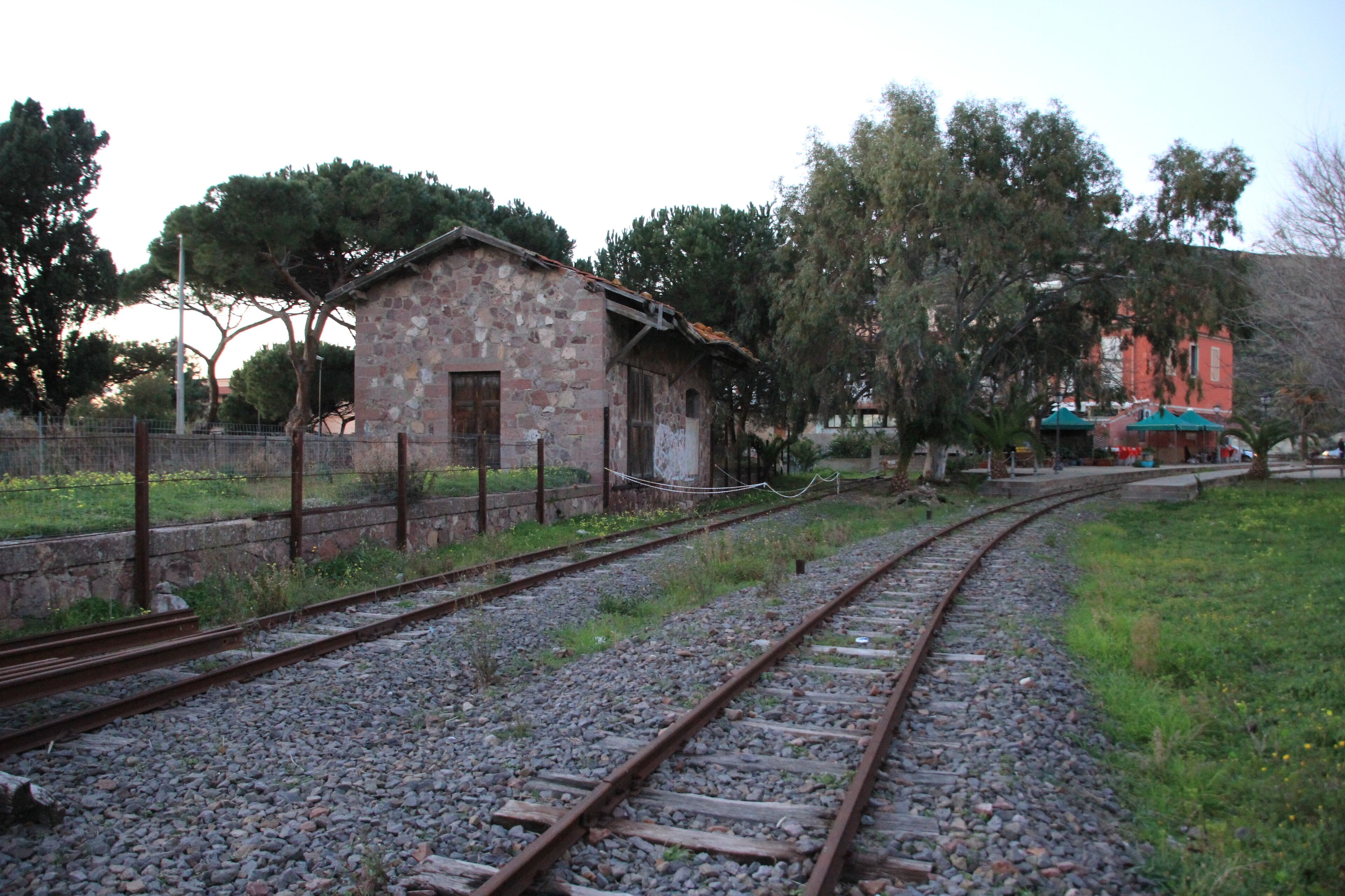 Bosa, stazione ferroviaria di Bosa Marina