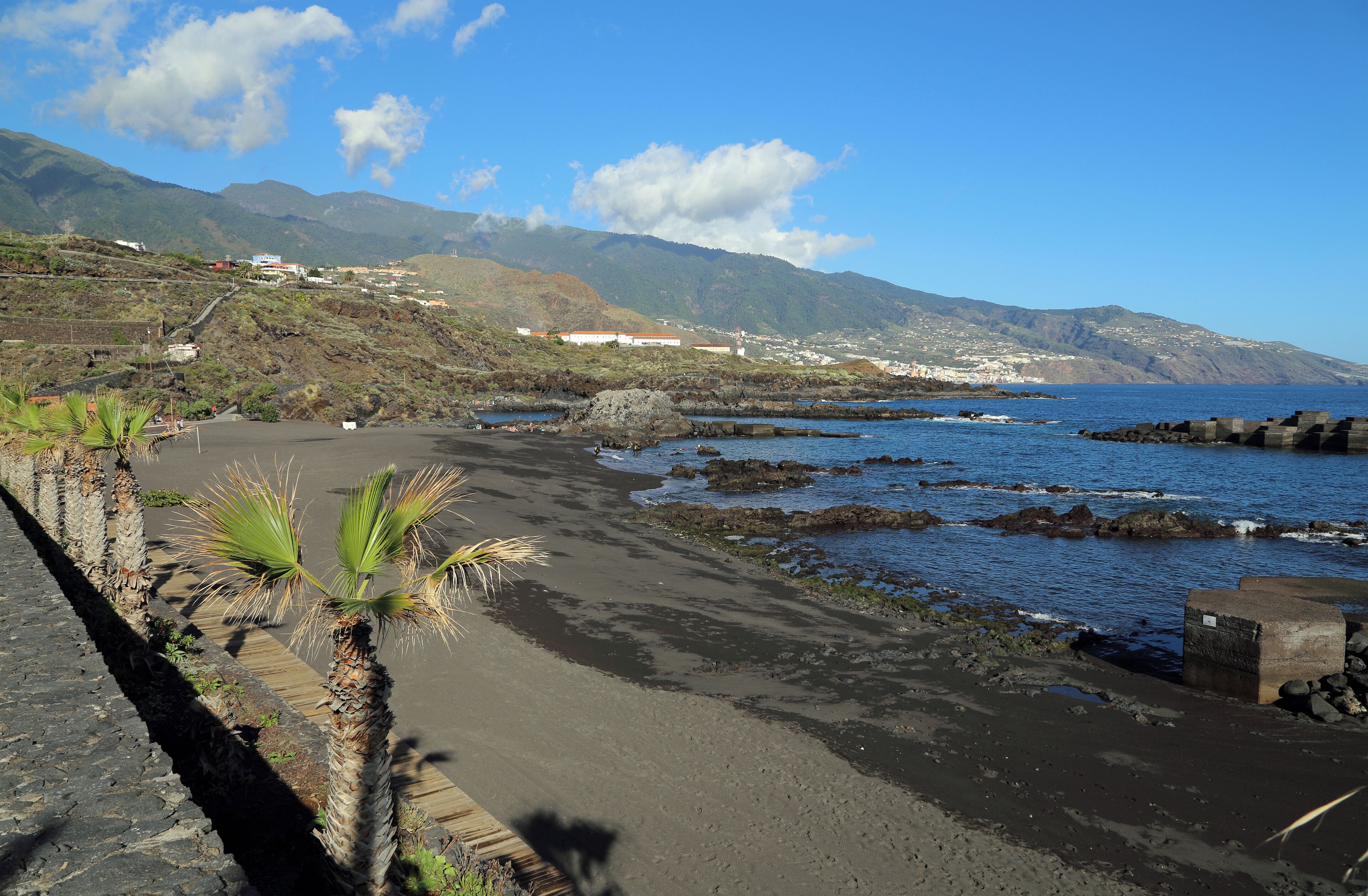 Los Cancajos (Breña Baja, La Palma, Canary Islands): the beach