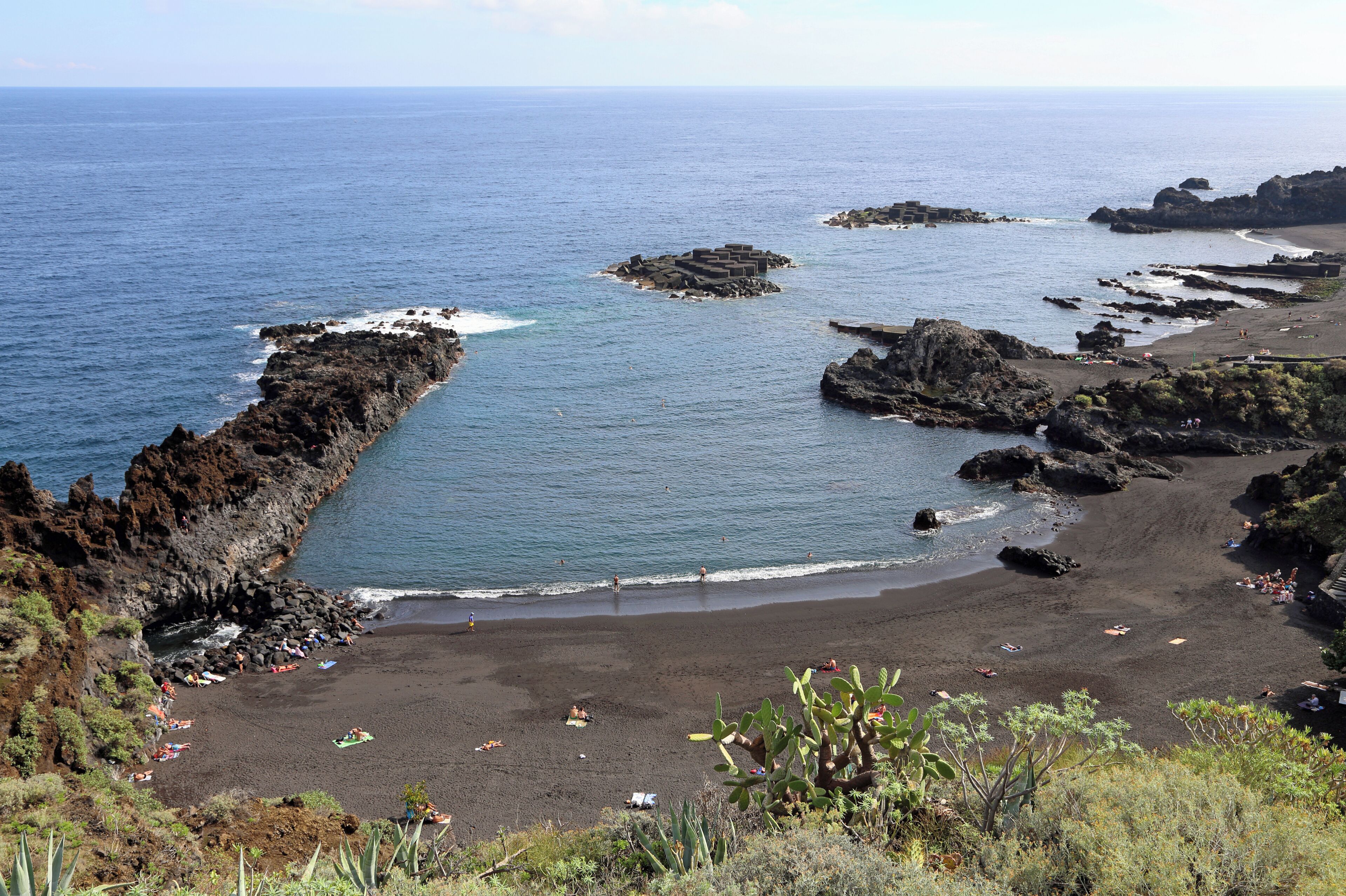 Los Cancajos (Breña Baja, La Palma, Canary Islands): the beach