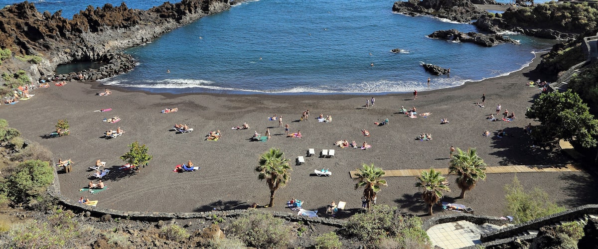 Los Cancajos (Breña Baja, La Palma, Canary Islands): the beach