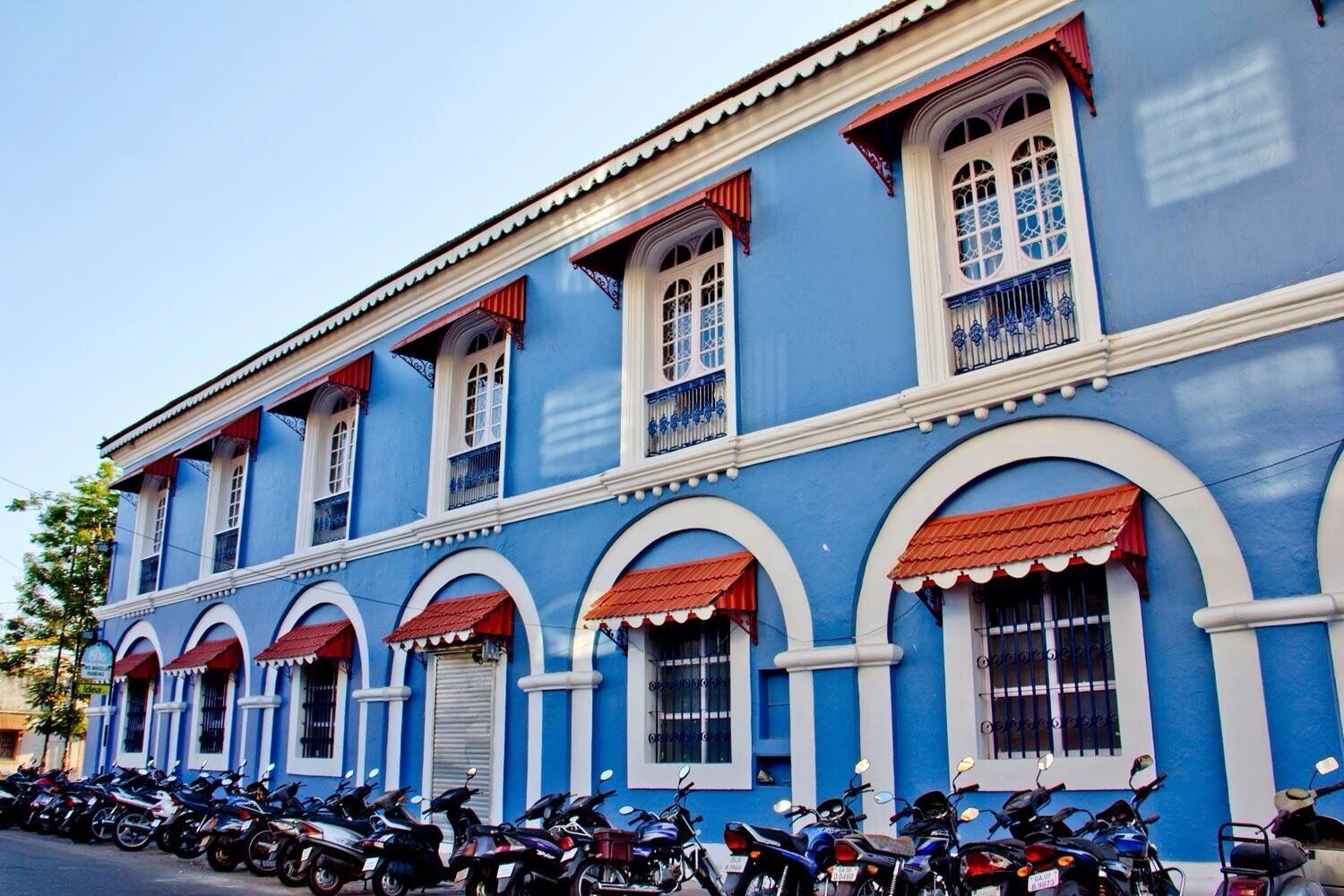 Well protected colonial Portuguese colony. Beautifully maintained with vibrant colors and aesthetic designs. 