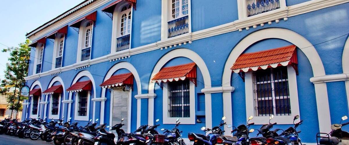 Well protected colonial Portuguese colony. Beautifully maintained with vibrant colors and aesthetic designs.