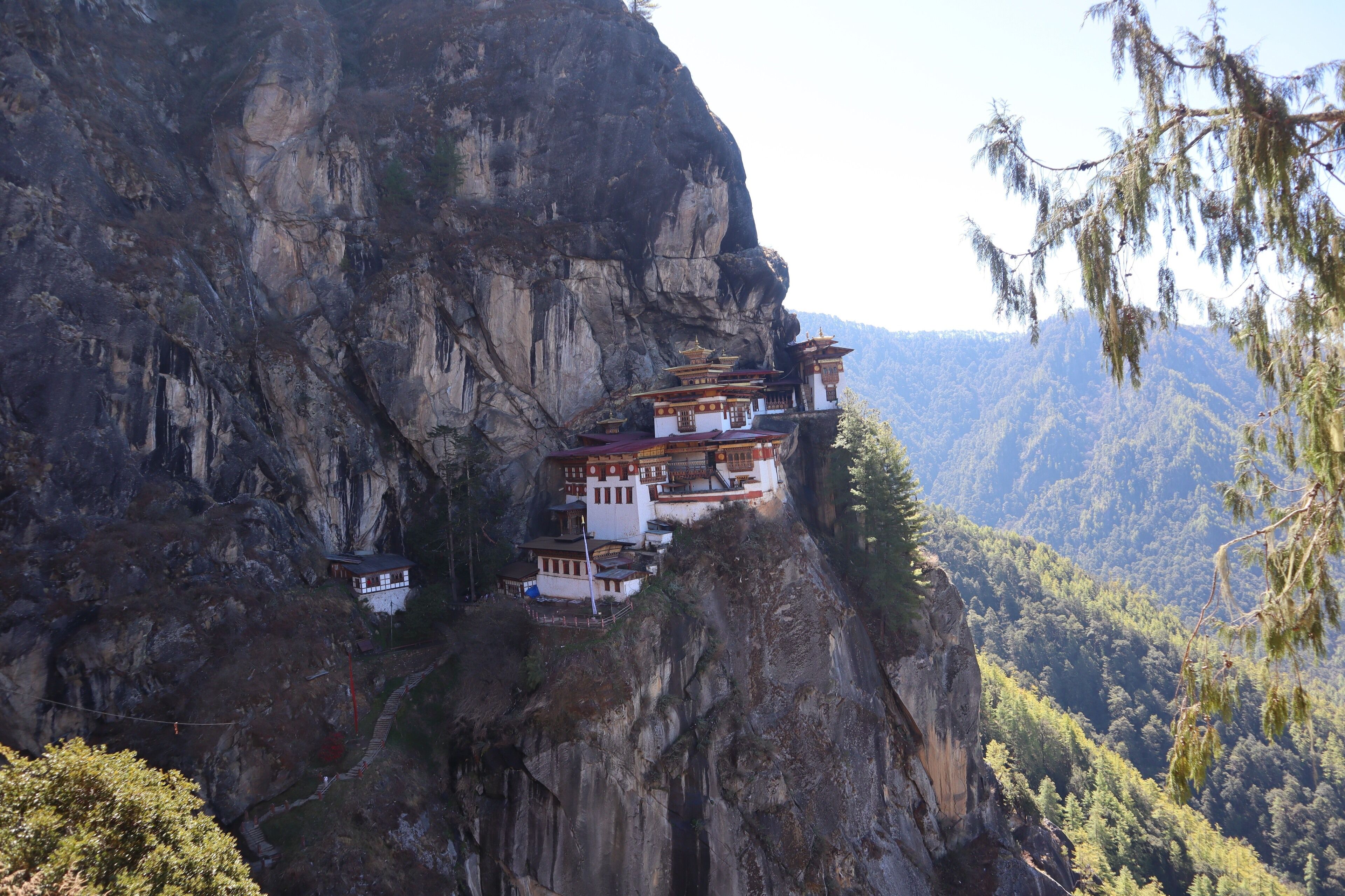 Buddhist monastery at 3100 meters