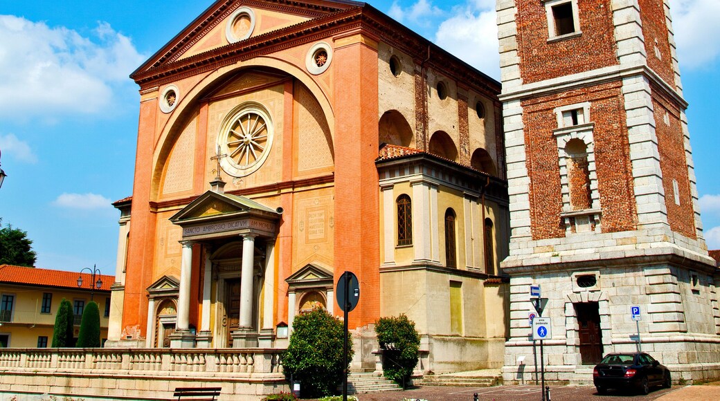 lonate pozzolo varese bell tower plant