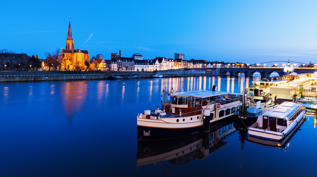 Meuse River in Maastricht