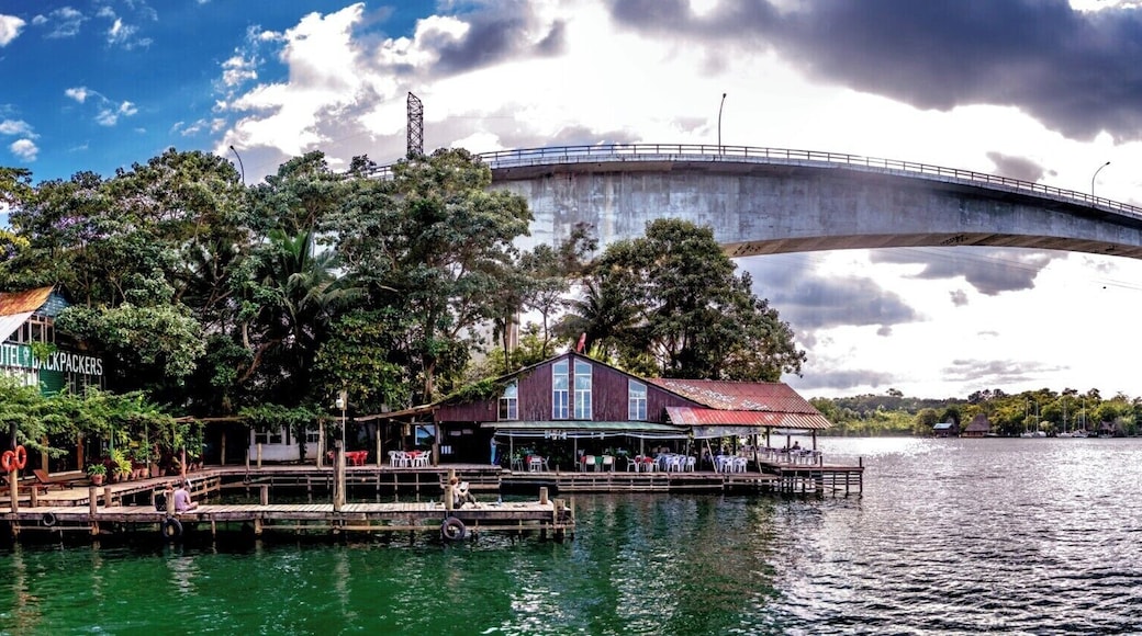 The Backpackers Hotel in Río Dulce is one of the noisiest places I've ever slept in, but there's not denying that the scenery is quite impressive.