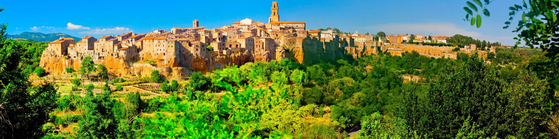 Pitigliano, Toskana, Italien