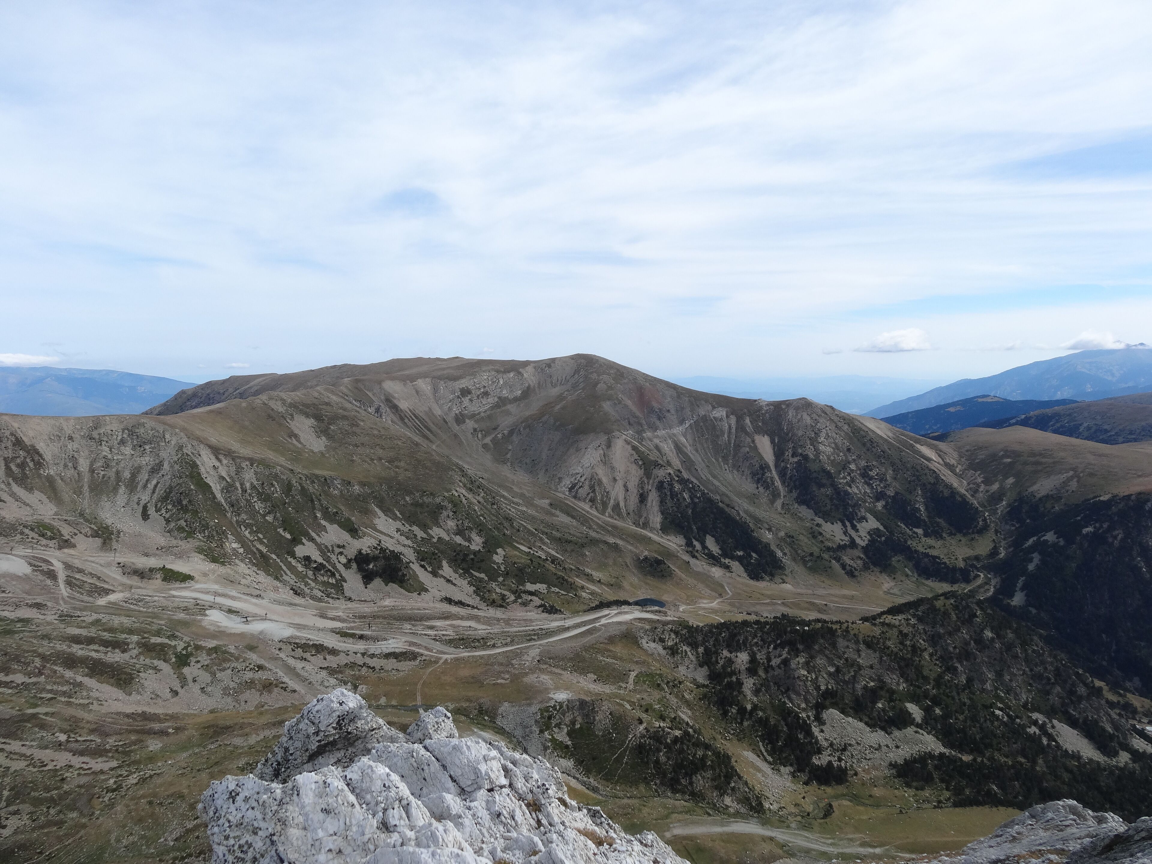 Pic de la Dona des de Gra de Fajol (juliol 2012)