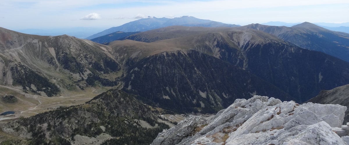Canigó des de Gra de Fajol (juliol 2012)